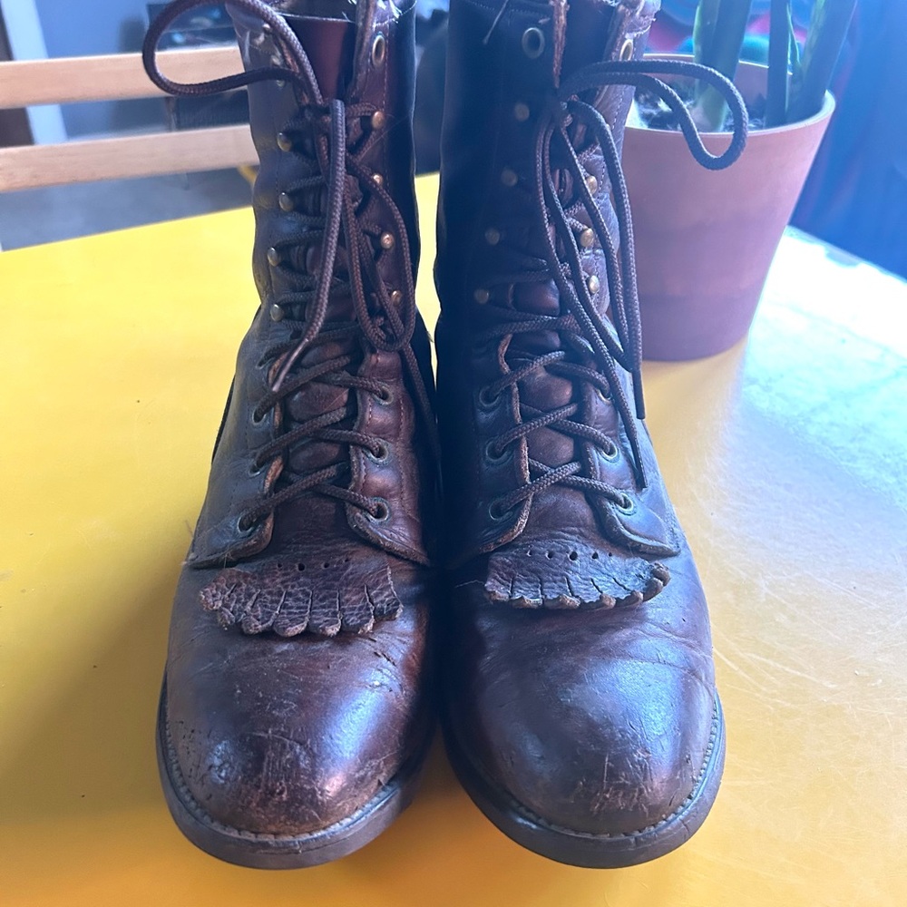 Brown Leather Men's Boots